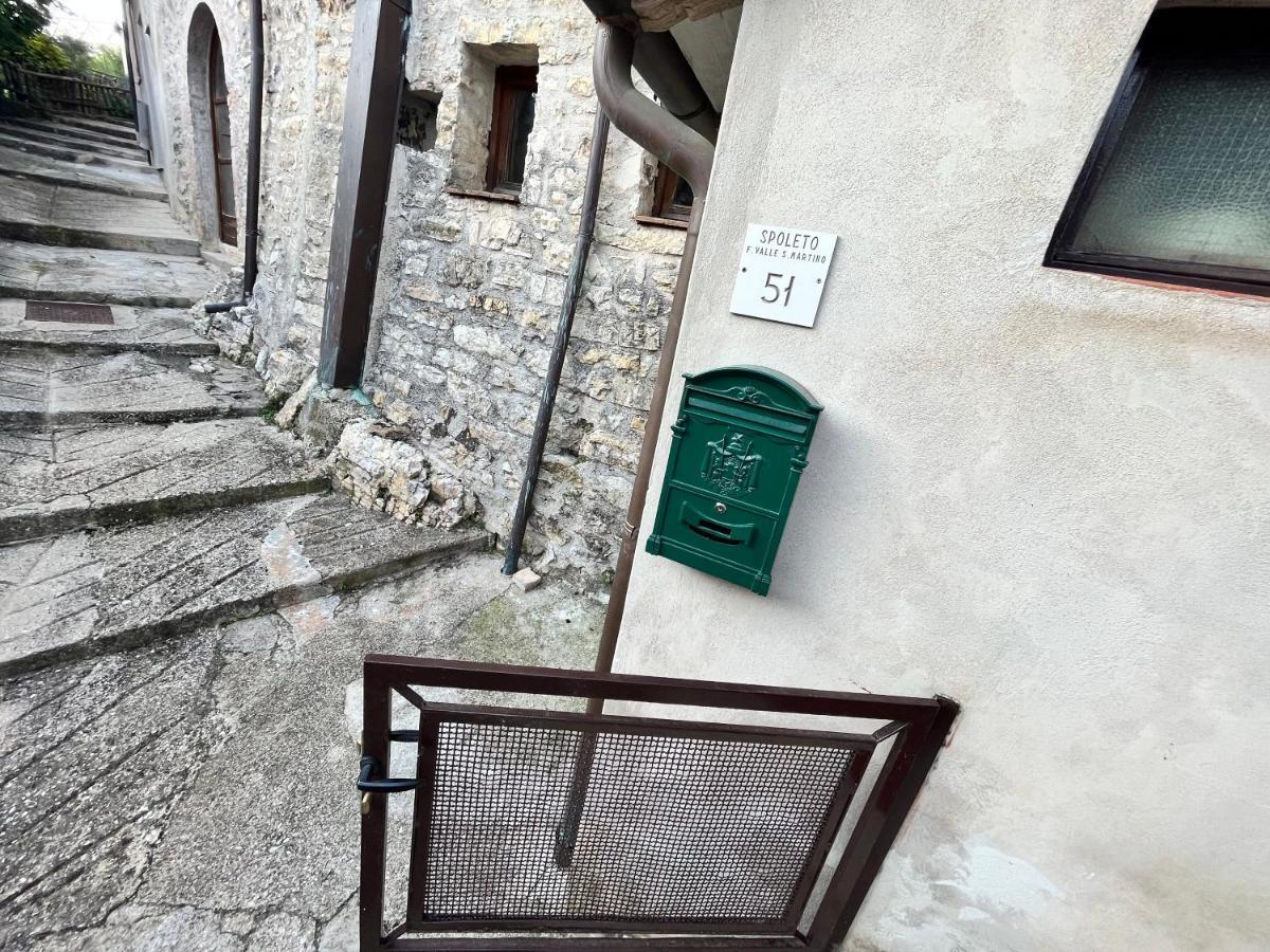 Appartamento A Valle San Martino Di ספולטו מראה חיצוני תמונה